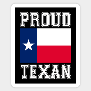 Proud Texan Sticker